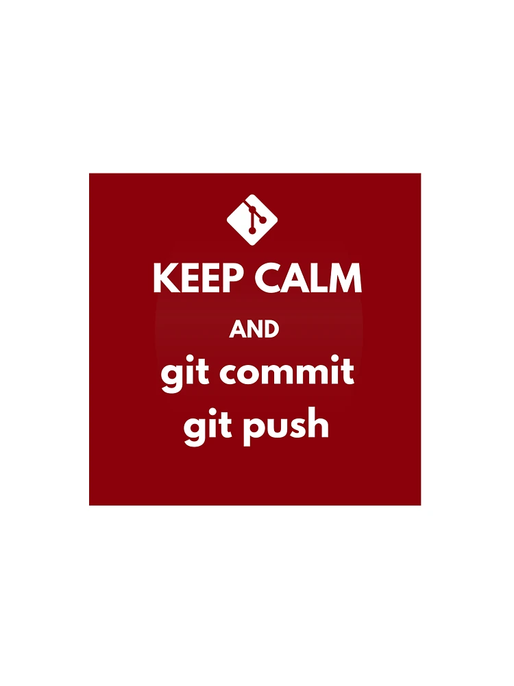 Thumbnail 4 of 4, Boxy T-Shirt, git keep calm and git commit git push designed and sold by developerfriday.