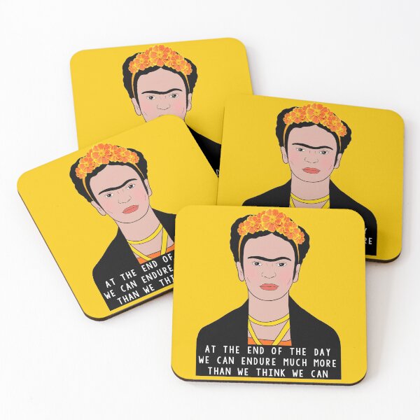 Item preview, Kahlo Quote, We Can Endure! designed and sold by judithmusician.