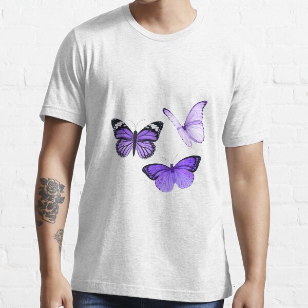 purple butterfly shirt