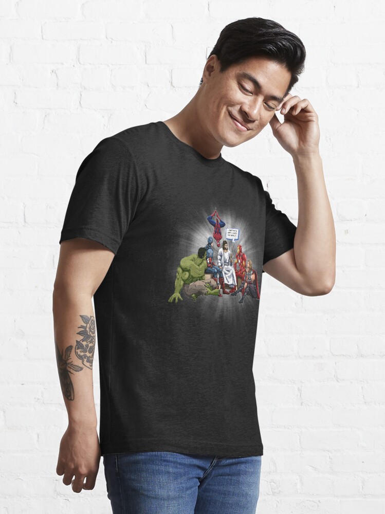 Alternate view of AND THAT’S HOW I SAVED THE WORLD ! JESUS 2019 Essential T-Shirt