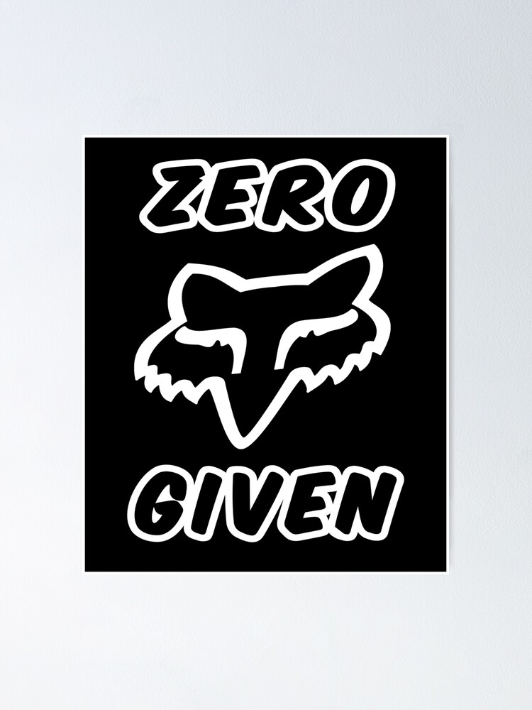 zero fox given hoodie