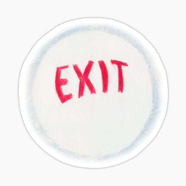 exit orb Sticker