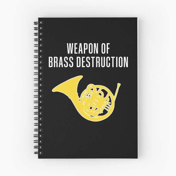 Item preview, French Horn - WEAPON OF BRASS DESTRUCTION - F Horn gift designed and sold by HEJAshirts.