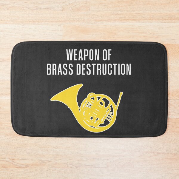 Item preview, French Horn - WEAPON OF BRASS DESTRUCTION - F Horn gift designed and sold by HEJAshirts.