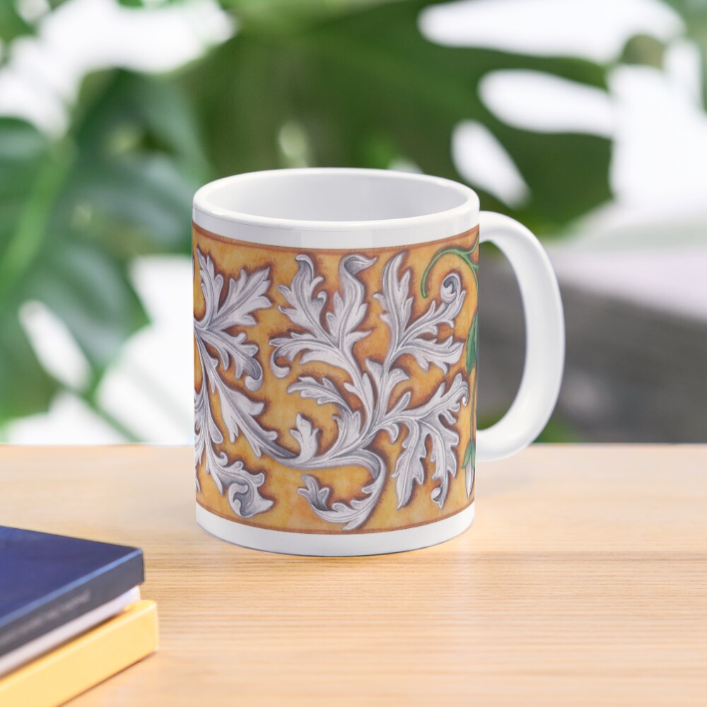 Medieval Strawberries and Acanthus Mug
