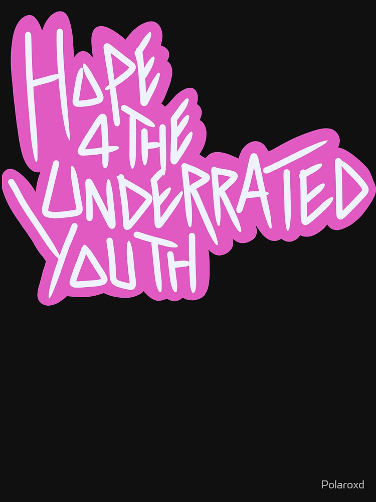 hope for the underrated youth shirt