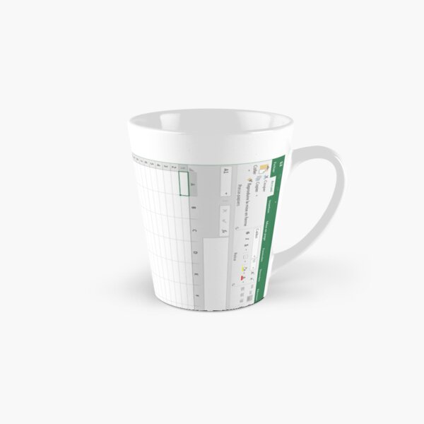Excel spreadsheet Tall Mug