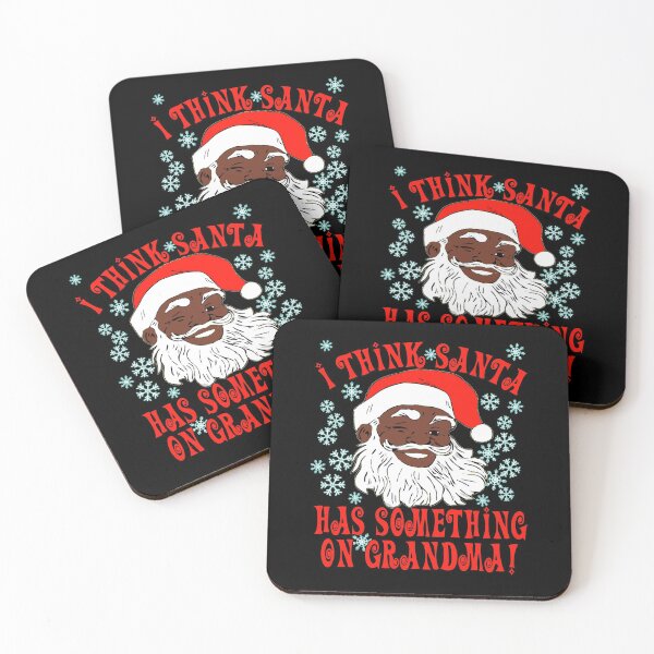 Item preview, Funny Santa Grandma Meme Christmas Xmas Black Santa Claus designed and sold by funnytshirtemp.