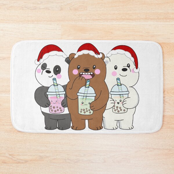 Item preview, We Bare Bears Xmas Bubbletea designed and sold by plushism.