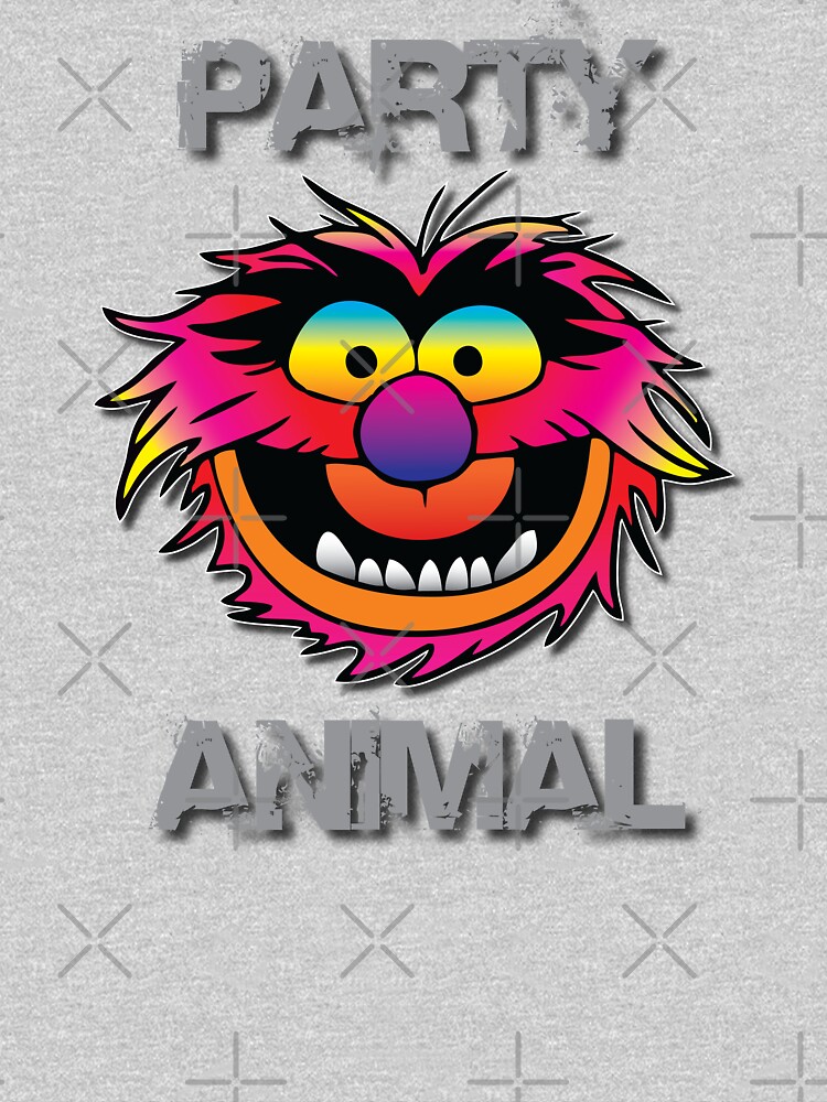 Party Animal Muppet - Grey by Hunter54nz