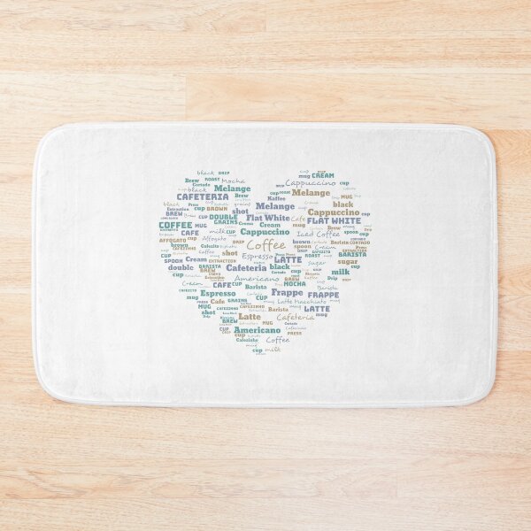 Item preview, Love Coffee! Blue Heart! designed and sold by gphotobox.