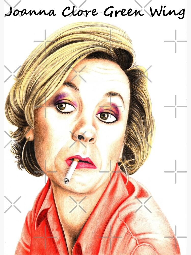 Pippa Haywood plays Joanna Clore from Green Wing