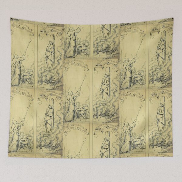 Item preview, The martyrdom of Joan of Arc designed and sold by Vintage Designs +.