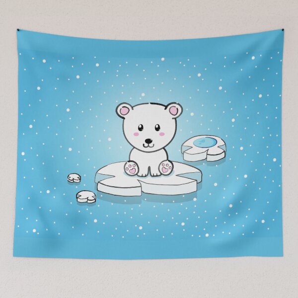 Artikelvorschau, Kawaii Eisbär entworfen und verkauft von RolmiArt.