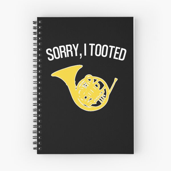 Item preview, French Horn - SORRY, I TOOTED - Funny F Horn gift designed and sold by HEJAshirts.