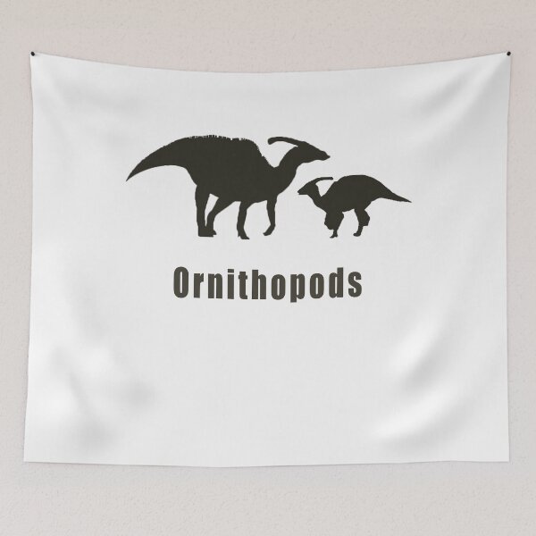 Item preview, ornithopods / gift for dinosaurs lovers / designed and sold by Man Of Pixels.