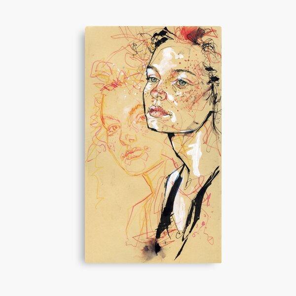 Item preview, Ola Kursa on a sketchbook clay paper page. designed and sold by Dominic Beyeler.