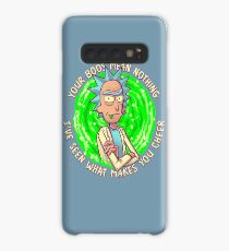 Rick and Morty - Your Boos mean NOTHING Funny Rick Sanchez Quote Case/Skin for Samsung Galaxy
