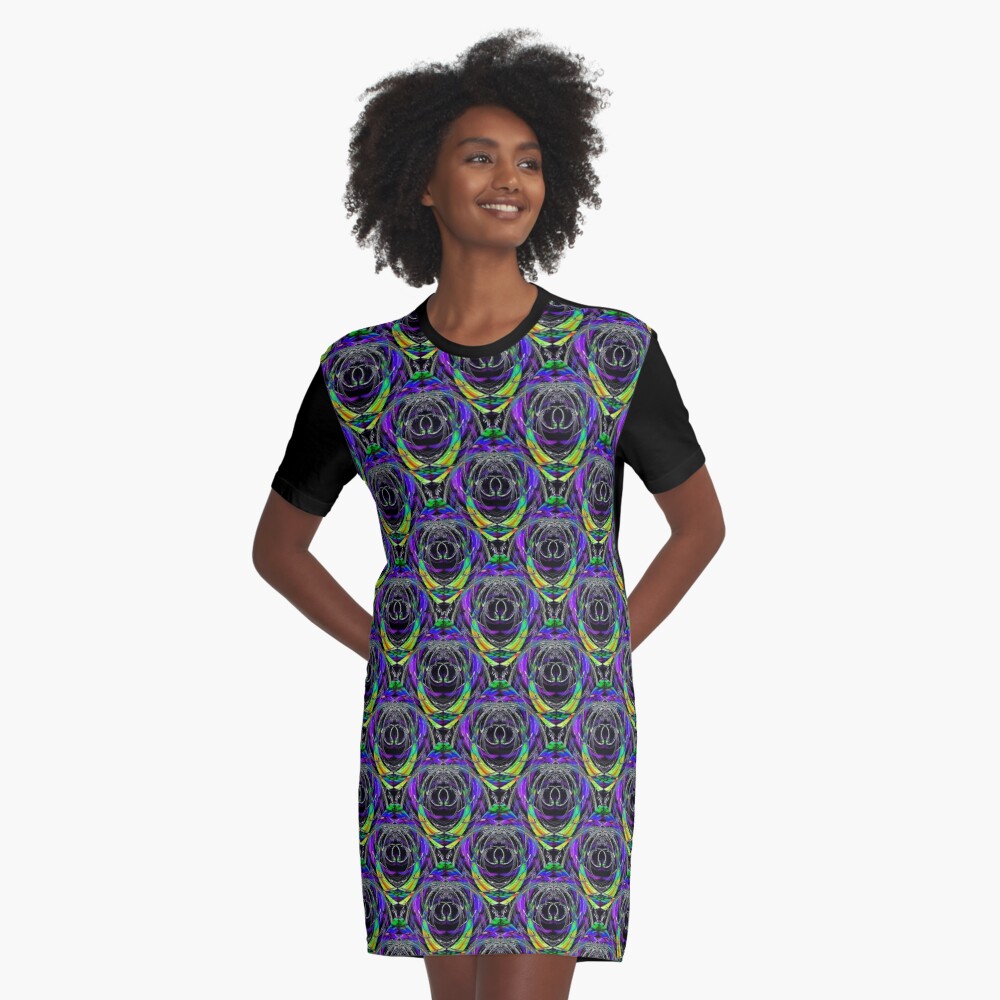 Item preview, Graphic T-Shirt Dress designed and sold by WarrenPHarris.