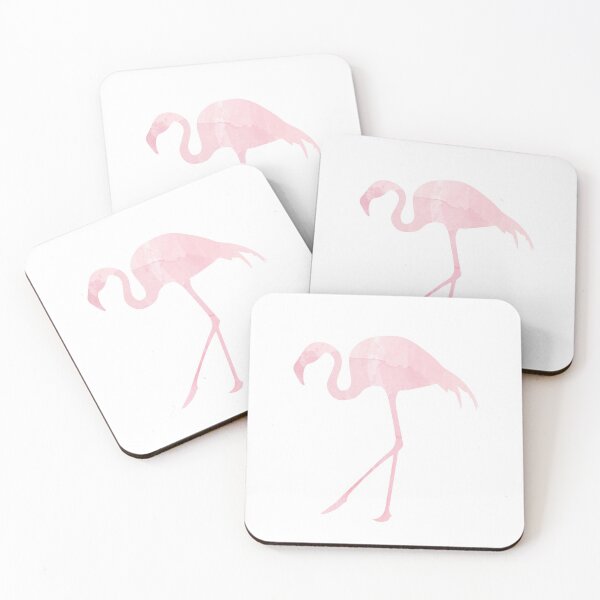Item preview, Pink Watercolor Flamingo Silhouette designed and sold by Anna Naftaly.