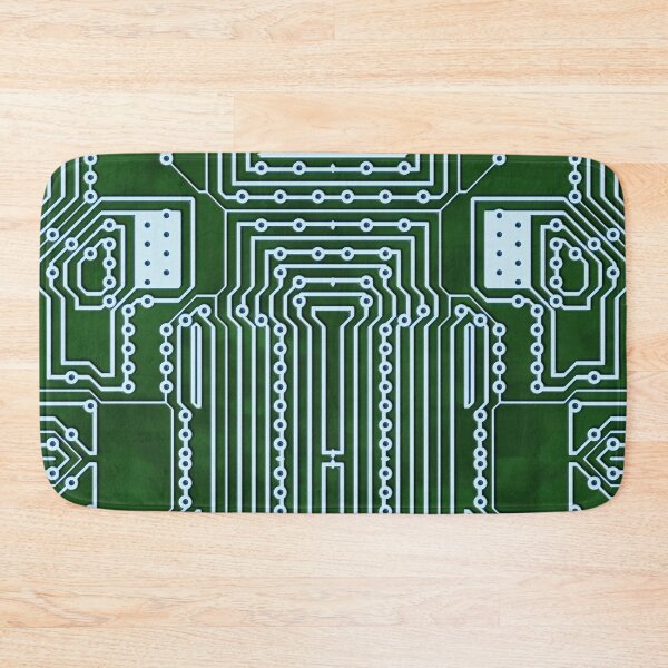 Item preview, Green Geek Motherboard Circuit Pattern designed and sold by livianasgifts.
