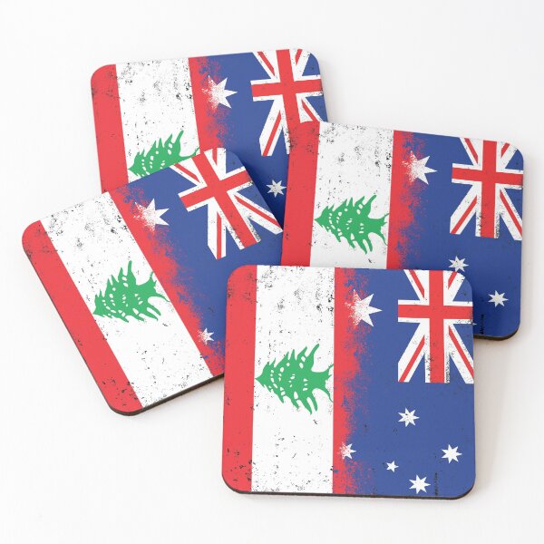 Item preview, Lebanese and Australian Flags, Lebanon & Australia mix designed and sold by #mossasdesign.