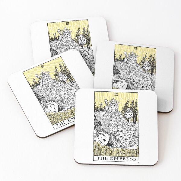 Item preview, The Empress - A Geometric Tarot Print designed and sold by Annalee Beer.