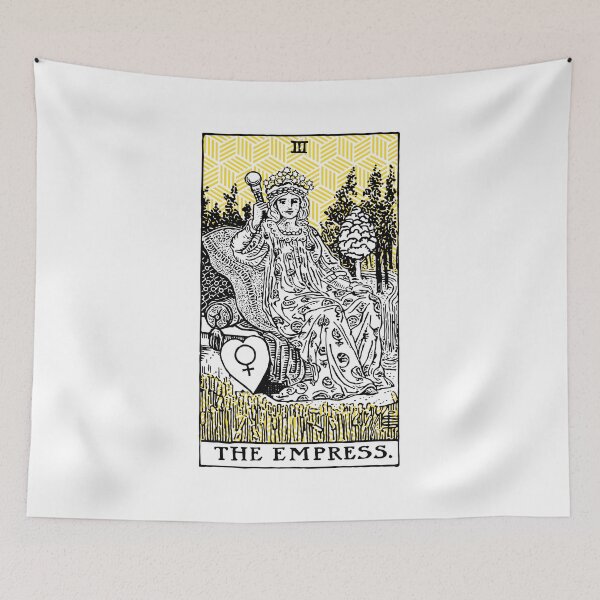 Item preview, The Empress - A Geometric Tarot Print designed and sold by Annalee Beer.