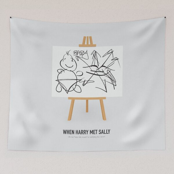 Item preview, When Harry Met Sally - Alternative Movie Poster designed and sold by MoviePosterBoy.
