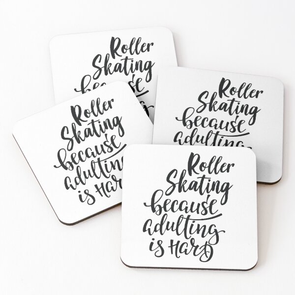 Item preview, Roller Skating Because Adulting Is Hard designed and sold by ProjectX23.