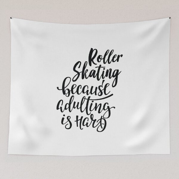 Item preview, Roller Skating Because Adulting Is Hard designed and sold by ProjectX23.