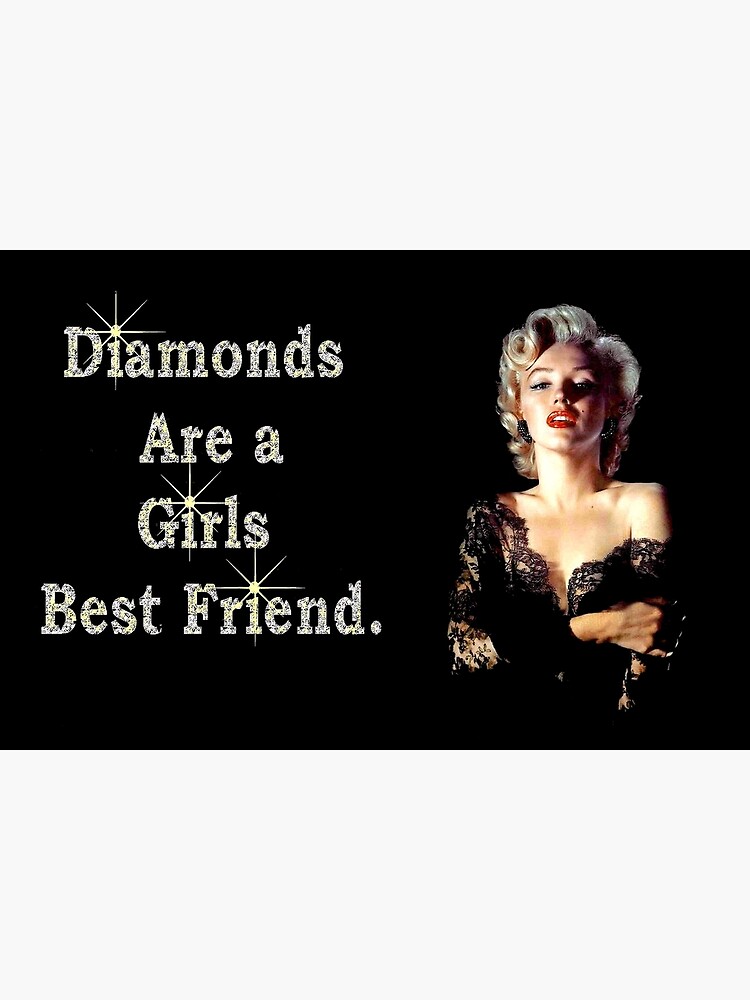 MARILYN MONROE : Diamonds Vintage Print by posterbobs