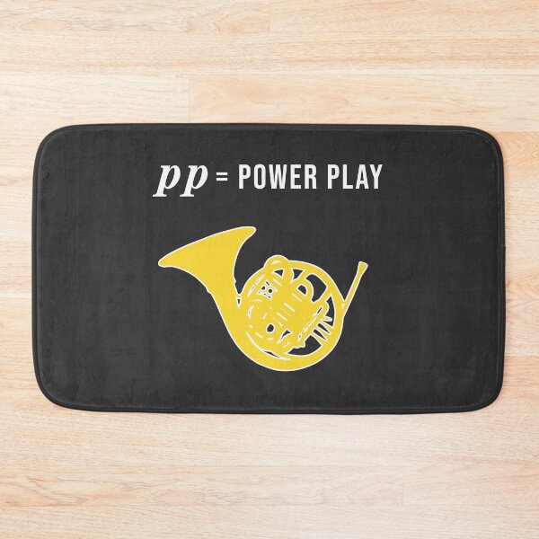 Item preview, French Horn - pp = power play - Funny F Horn gift designed and sold by HEJAshirts.