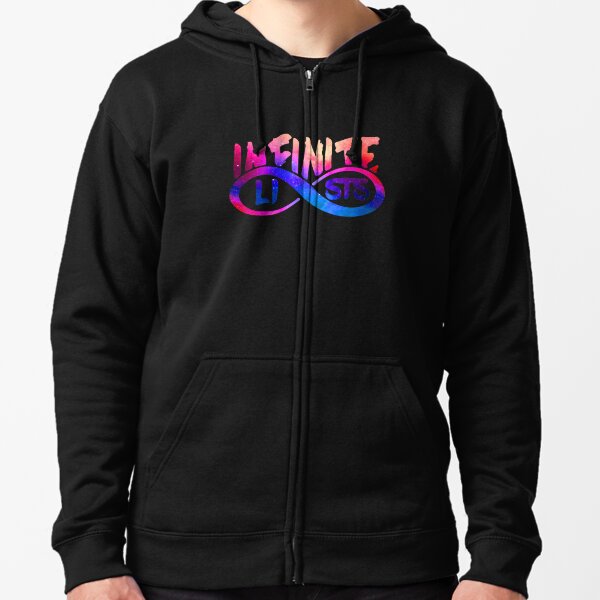 infinite lists merch hoodie