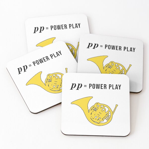 Item preview, FRENCH HORN - pp = power play - funny F Horn gift designed and sold by HEJAshirts.