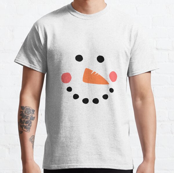 Snowman Face Classic T-Shirt