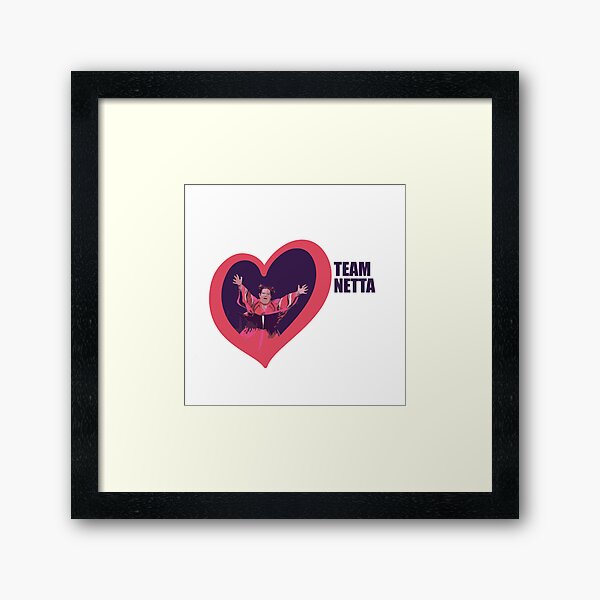 Netta WINS eurovision Framed Art Print