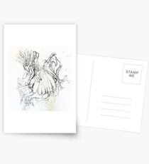 Monoprint Postcards