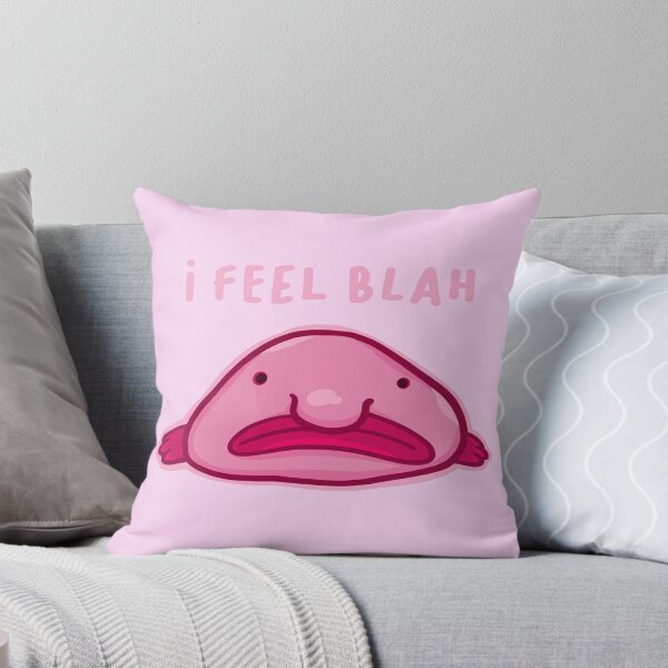 Item preview, Blobfish feels blah designed and sold by manydoodles.