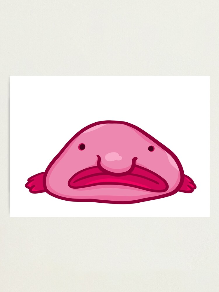 Blobfish Blob Face Sea Animal Pink Gift Idea - Blobfish - Magnet