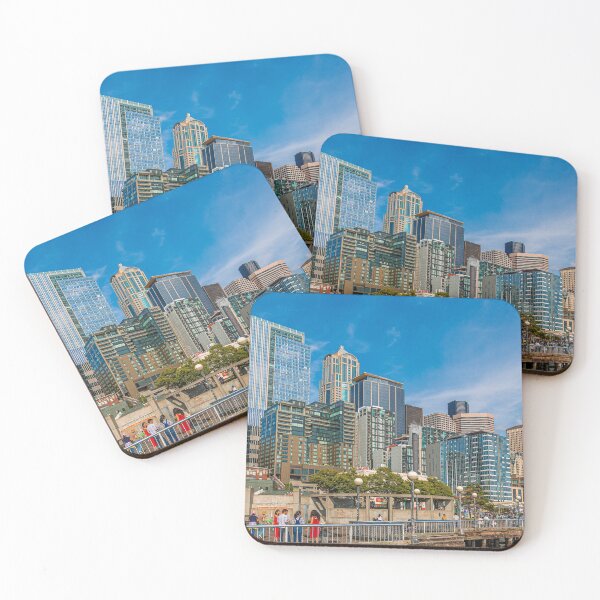 Item preview, Seattle Skyline from Waterfront designed and sold by dbvirago.
