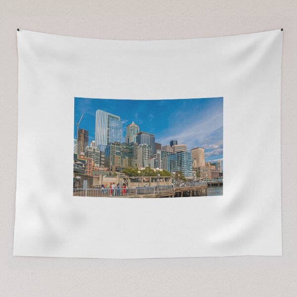 Item preview, Seattle Skyline from Waterfront designed and sold by dbvirago.