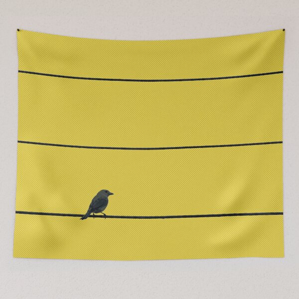 Item preview, Bird and wires designed and sold by carolmaia.