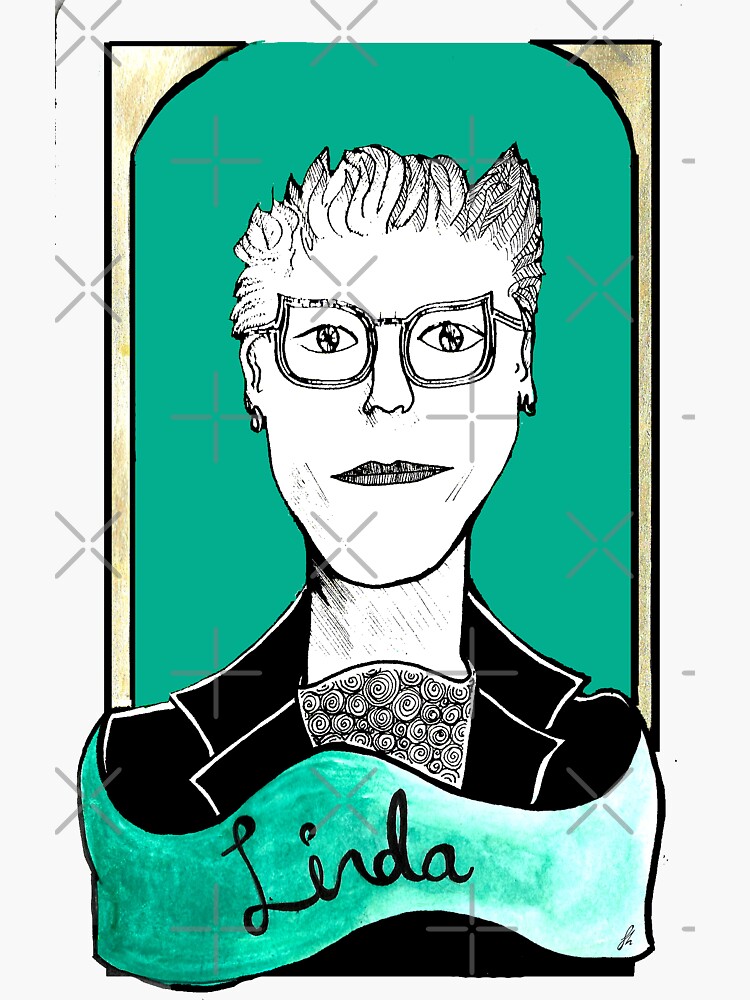 "Knives Out // Linda // Alternative Movie Poster" Sticker for Sale by