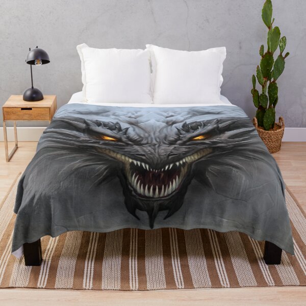 Item preview, Dragon head on gray stone background designed and sold by leen12 Art Designs Prints.