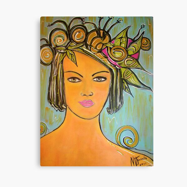 downtown diva Canvas Print