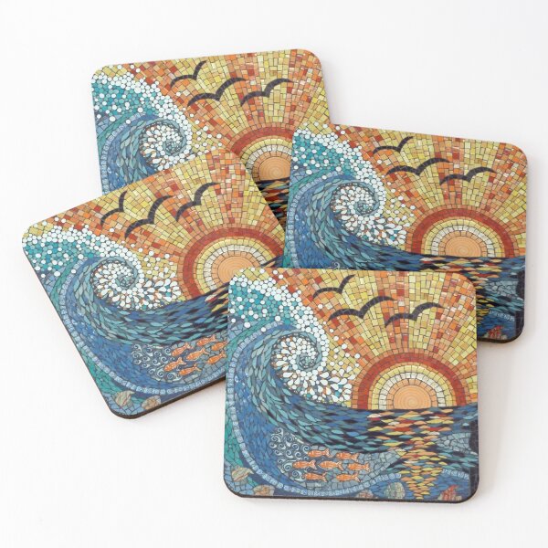 Item preview, Sunset Wave designed and sold by Julie Aldridge.
