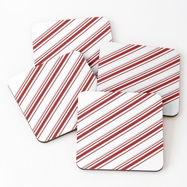 Item preview, Red and White stripes designed and sold by wordznart.