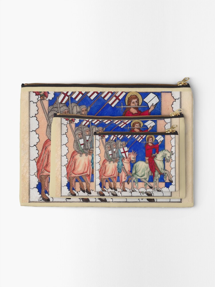 Alternate view of Medieval Crusaders Zipper Pouch