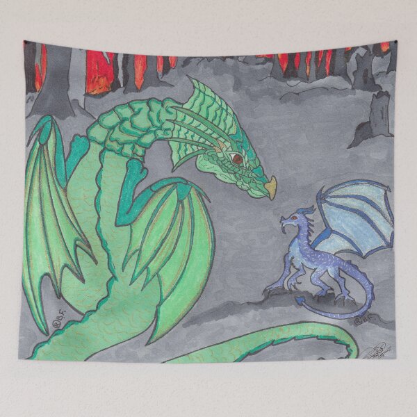 Item preview, Ashes and dragons designed and sold by BeritValk.
